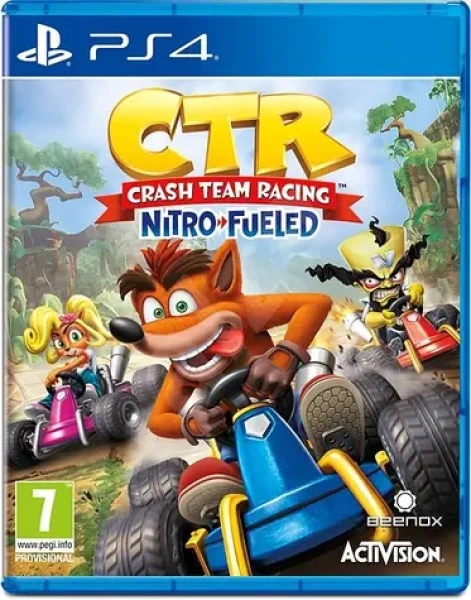 PS4 Crash Team Racing Nitro-Fueled / Závodné / Angličtina / od 7 rokov / Krabicová / Hra pre Playstation 4 (CEP411601)