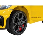 Mamido Elektrické autíčko Porsche Spyder RS ​​718 žlté