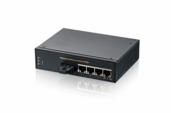 AirLive Industrial Switch IE-541POE / Priemyselný switch / 4 x RJ-45 / 1 x SC MM (IE-541POE)
