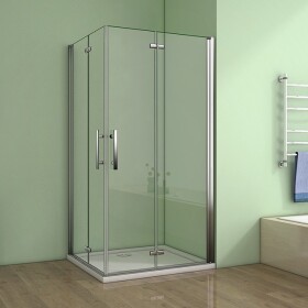 H K - Obdĺžnikový sprchovací kút MELODY R1176, 110x76 so zalamovacími dverami SE-MELODYR1176