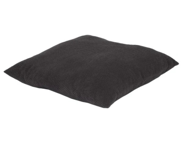 Dekoratívny/sedací vankúš Piano 58x58 cm, antracitový%