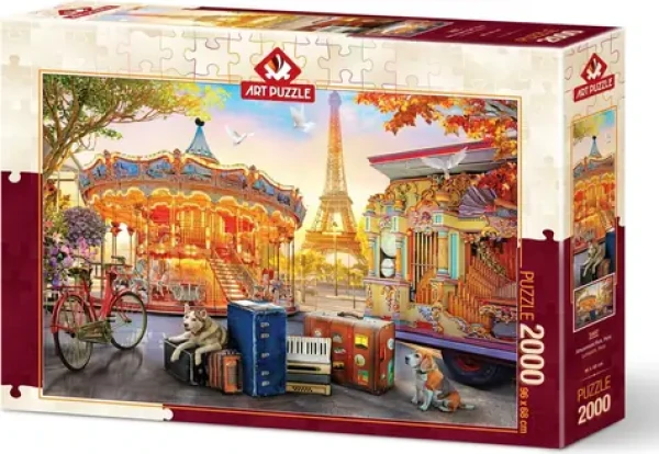 ART PUZZLE 5497 Puzzle Lunapark v Paríži