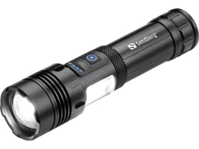 Sandberg Survivor 7in1 Torch multifunkčné svietidlo čierna / powerbanka 5000 mAh / IPX4 / USB-C (421-08)