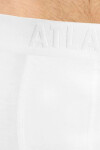 Pánske boxerky 016 white - Atlantic Bílá XXL