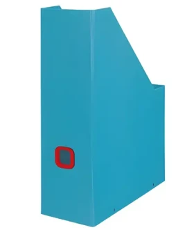Leitz ClickStore COSY pokojná modrá / Stojan na časopisy / kartón / 330 × 253 × 103 mm (53560061)