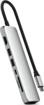 Satechi Satechi ST-P7SS huby i koncentratory USB Type-C 10000 Mbit/s strieborný