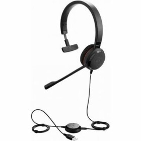 Jabra Evolve 30 II Mono MS USB-A čierna / mono náhlavná súprava / mikrofón / USB-A + 3.5mm jack (5393-823-309)