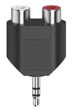 Hama redukcia jack 3.5 mm na 2 cinch zásuvky/stereo (205187-H)