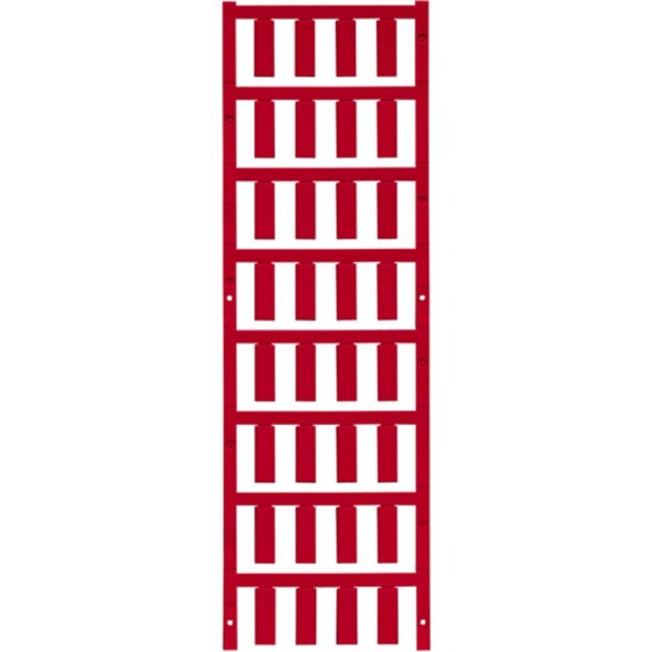 Weidmüller 1919130000 SF 5/21 NEUTRAL RT V2 značenie káblov Druh montáže: prichytenie sponami Potlačiteľná plocha: 7.40 x 21 mm červená Počet markerov: 160 160; 1919130000