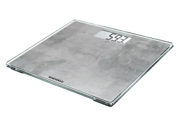 Soehnle Style Sense Compact 300 - motív betón / Digitálna osobná váha / max. 180 kg / presnosť 100 g (63882)