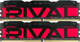 Goodram RIVAL Radiant Red / Operačná pamäť / 16 GB (2x8 GB) / DDR4 / 3200 MHz / CL16 / DIMM (GGRRD4-32L16SA/16GDC)