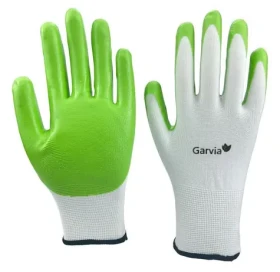 Garvia Záhradné rukavice NITRILE zelené vel. 10 / Rukavice pre záhradné práce / Veľkosť 10 / XL