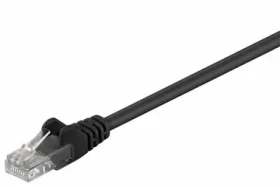MicroConnect CAT5e U/UTP 3M čierna / PVC (UTP503S)