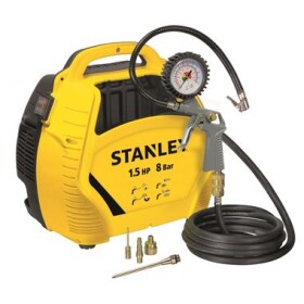 Stanley Air Kit Bezolejový kompresor príslušenstvom 1100W 3400 ot-min bar 180 l-min (8215190STN595)