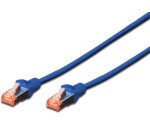 Digitus DK-1644-010-B-10 sieťový kábel Cat6 S/FTP (S-STP) 1 m modrá 10 ks (DK-1644-010-B-10)