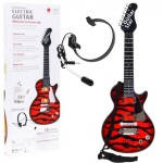 Mamido Rocková elektrická gitara - červená