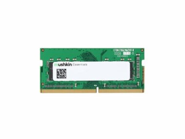 Mushkin Essentials 8GB (1x8GB) 3200MHz / DDR4 / SO-DIMM / PC4-3200 / CL22-22-22-52 / 1.2V (MES4S320NF8G)