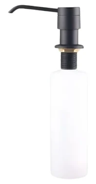 Pyramis DP-01 Volcano čierna / Dávkovač mydla / 300 ml / voľne stojaci (028102701)