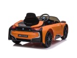 Mamido Detské elektrické autíčko BMW I8 JE1001 oranžové