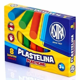 ASTRA Plastelína 8x13g (26168)