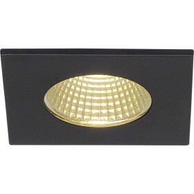 SLV 114430 Patta-I LED vstavané svetlo LED pevne zabudované LED osvetlenie 12 W čierna (matná); 114430