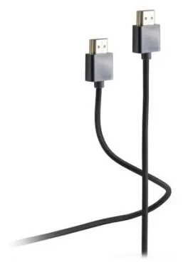 Shiverpeaks Flexline HDMI kábel čierna/sivá / HDMI kábel / HDMI 2.0 / 18 Gbps / 4K HDR10 / 2m (FL31-15035)