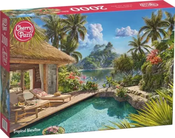 Cherry PAZZI Puzzle Prázdniny v trópoch