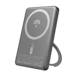Dudao K28S 5000mAh šedá / Powerbanka / USB-C / MagSafe / Stojanček / 20W (188206)