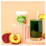 BLENDEA Supergreens prášok s príchuťou broskyňa 90 g