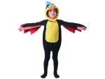 MaDe 09719 - Šaty na karneval - tukan, 80 -92 cm