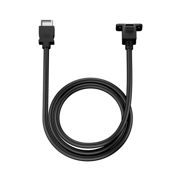 Fractal Design Kábel USB-C USB-C® 1 m čierna FD-A-USBC-002; FD-A-USBC-002