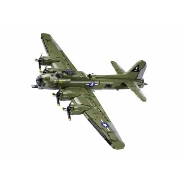 Sluban Model Bricks M38-B1367 Americký bombardér B-17G v mierke 1:44