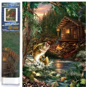 Norimpex Diamantové maľovanie Rybárska chata