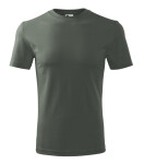Klasické nové pánske tričko tmavá bridlica 2XL