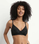DIM DAILY DENTELLE WIREFREE SOFT CUP BRA - DIM - čierna 80 D