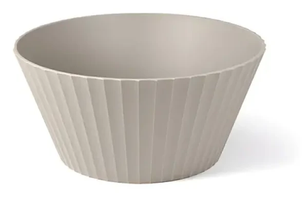 BlimPlus Nettuno L moka grey / Misa / priemer 25 cm / bez BPA (CI050-00000L-319)