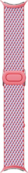Google Pixel Watch 3 (45mm), Woven Band, Peony, WW