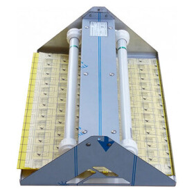 ORNO Elektrický lapač hmyzu a komárov strieborná / 230 V / až 80 m2 / 2x15W / Format1 / IP65 / s lepiacou plochou (SH88LH5ASFTG)