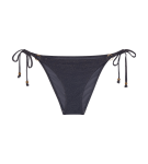 SUMMER SUNSET - Tai bikiny s viazaním a lurexovými trblietkami Triumph BLACK 44