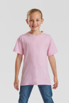 Fruit of the Loom Kids Valueweight T Detské tričko 16.1033 svetloružové light pink 128