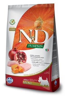 N&amp;D Pumpkin Dog Adult Mini Chicken/Pomegranate Grain-free