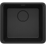 DEANTE DEANTE - Momi metallic graphite Granitový drez, 1-bowl ZKM_G10A