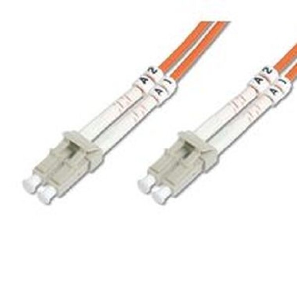 DIGITUS Fiber Optic Patch Cord, LC to LCMultimode 50/125 µ, Duplex Length 2m (4016032249054)