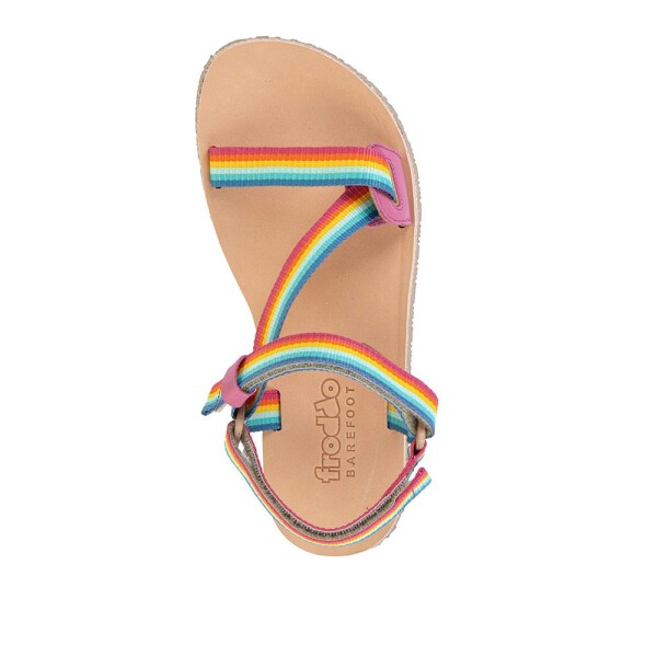 Dievčenské barefoot sandále FLEXY STRAPS Multicolor Froddo G3150284-6 - 39