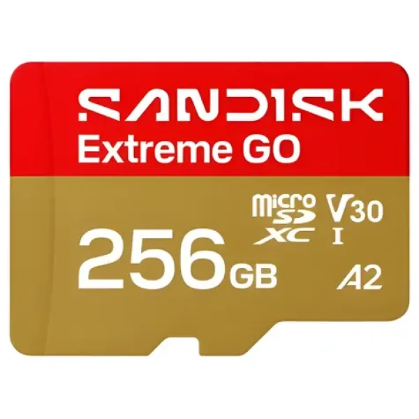 SanDisk Extreme GO microSDXC 256 GB / Pamäťová karta / čítanie 240 MB/s / zápis 160 MB/s (SDSQXGN-256G-GN6MN)