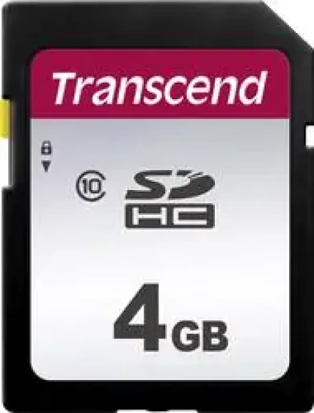 Transcend 300S 4GB / pamäťová karta / SDHC / Class 10 (TS4GSDC300S)