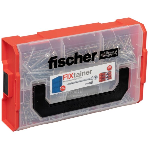 Fischer FixTainer PowerFast II TX VG 562273 sada skrutiek do drevotriesky ocel glavanizované zinkom 1 sada; 562273