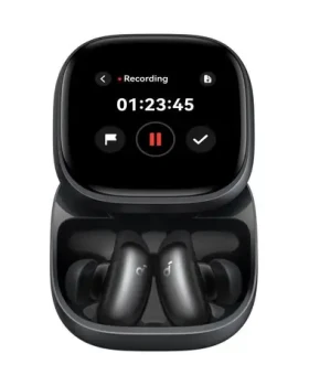 Anker Soundcore Liberty 5 Pro Max čierna / Slúchadlá / ANC 4.0 / Bluetooth 6.1 / AI zapisovač (D1204G11)