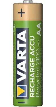 Varta Recycled / Nabíjacia batéria AA / 2100 mAh 2 ks / 1.2V / NiMH / v blistri (4008496979035)