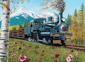 COBBLE HILL Puzzle Ťažba dreva